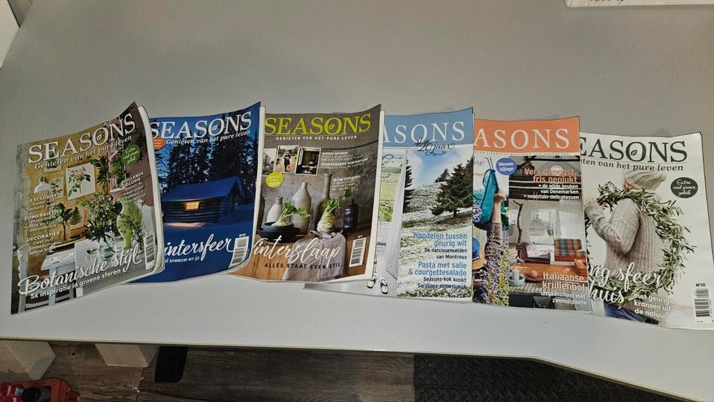 Seasons Magazine - Diverse Nummers, Ophalen of Verzenden, Gelezen, Overige typen