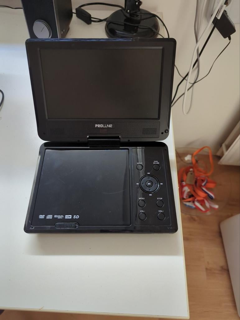 Proline DVDP39 Draagbare DVD Speler - Compact en Handig, Ophalen of Verzenden