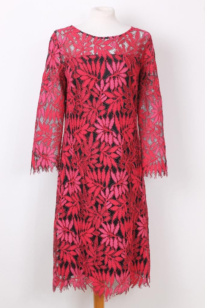 Zomer! Kanten jurk Claudia Sträter maat 42, Overige kleuren, Maat 42/44 (L), Ophalen of Verzenden, Zo goed als nieuw