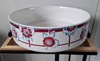 Decoratieve schaal met bloemmotief, Ophalen of Verzenden