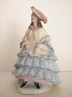 Brocante biscuit beeld barok rococostijl, Victoria, Verzamelen, Ophalen of Verzenden