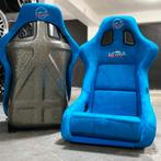 NRG Prisma Ultra Alcantara Blauw Kuipstoel Sportstoel