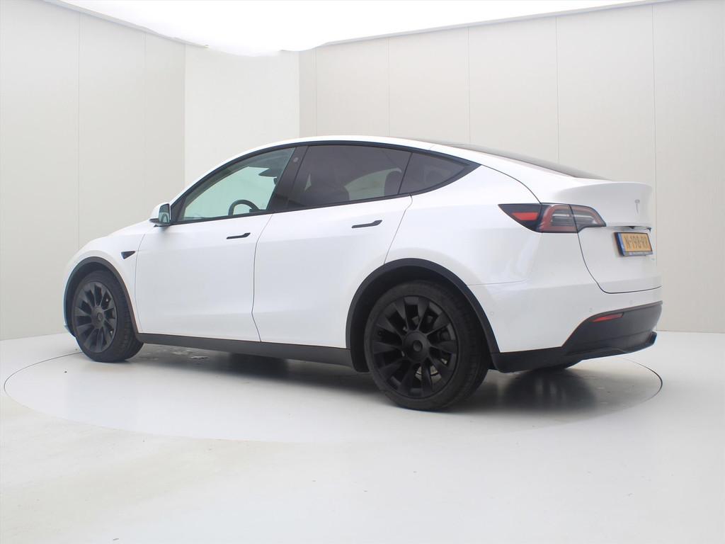 Tesla Model Y Long Range AWD 351pk [ AUTOPILOT+19 INCH+PREMI, Auto's, Tesla, Automaat, Zwart, Wit, Origineel Nederlands