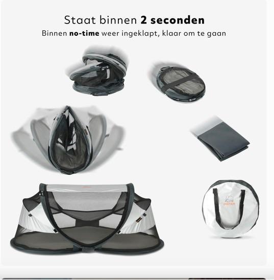 TE KOOP, Kinderen en Baby's, Babywiegjes en Ledikanten, Zo goed als nieuw, Reisbedje, Ophalen