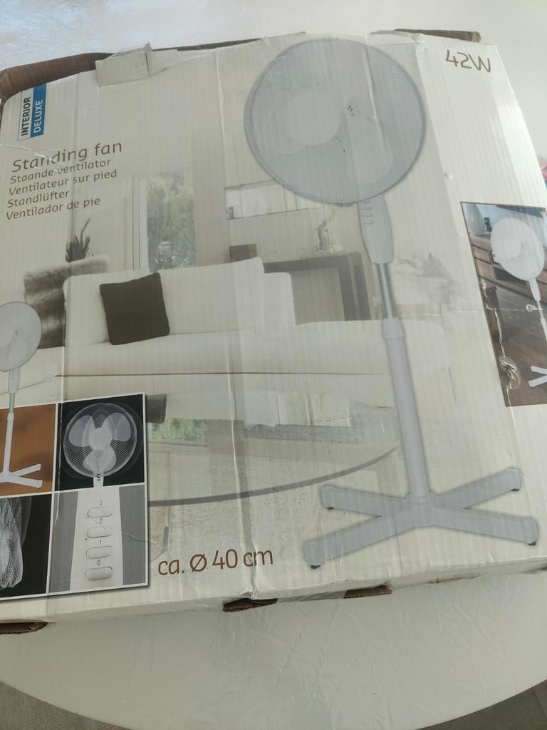 Staande ventilator, Ophalen of Verzenden, Nieuw, Statiefventilator