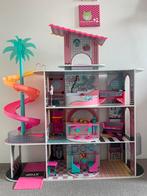 L.O.L surprise house met 7 poppen - LOL huis vol verassingen, Kinderen en Baby's, Speelgoed | Poppenhuizen, Ophalen, Zo goed als nieuw
