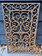 Brocante ijzeren ornament c.q. deurmat, Antiek en Kunst, Curiosa en Brocante, Ophalen