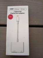 Lightning Digital AV Adapter voor iPhone/iPad (Nieuw), Ophalen of Verzenden, Nieuw, Minder dan 2 meter, Overige kabels