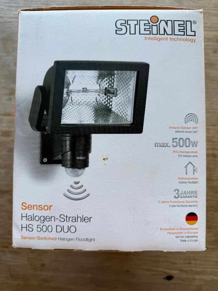 Steinel halogeenstraler HS 500 DUO, Overige typen, Ophalen of Verzenden, Netvoeding, 250 watt of meer
