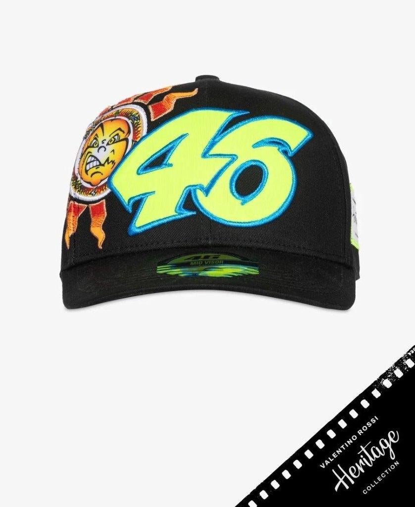Valentino Rossi heritage sun moon cap pet VRMCA527704, Commerciale@vr46racing.com, Nieuw, Pet, 61121 Pesaro PU Italy