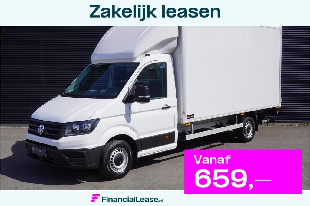 Volkswagen Crafter 180pk Bakwagen Laadklep Apple Carplay Nav, Voorwielaandrijving, Gebruikt, 4 cilinders, Volkswagen