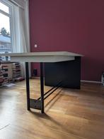 Vintage design uitschuifbare eettafel Hulshoff, Ophalen, Overige materialen, Vintage design, 50 tot 100 cm