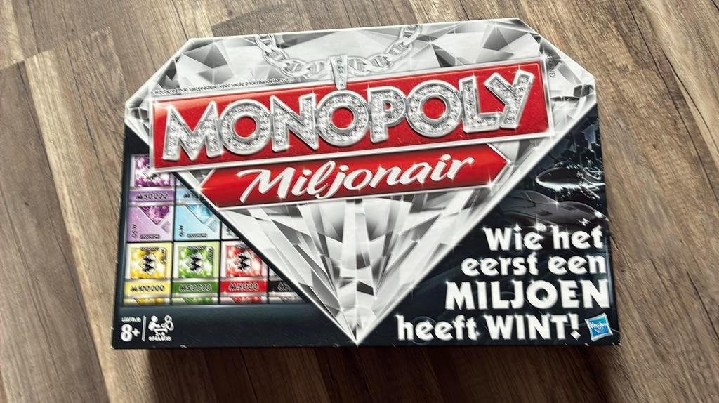 Monopoly miljonair, Ophalen of Verzenden, Zo goed als nieuw