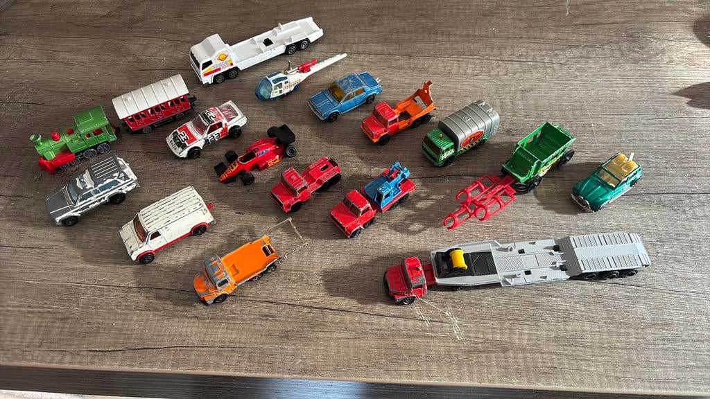 Majorette model, Ophalen, Gebruikt