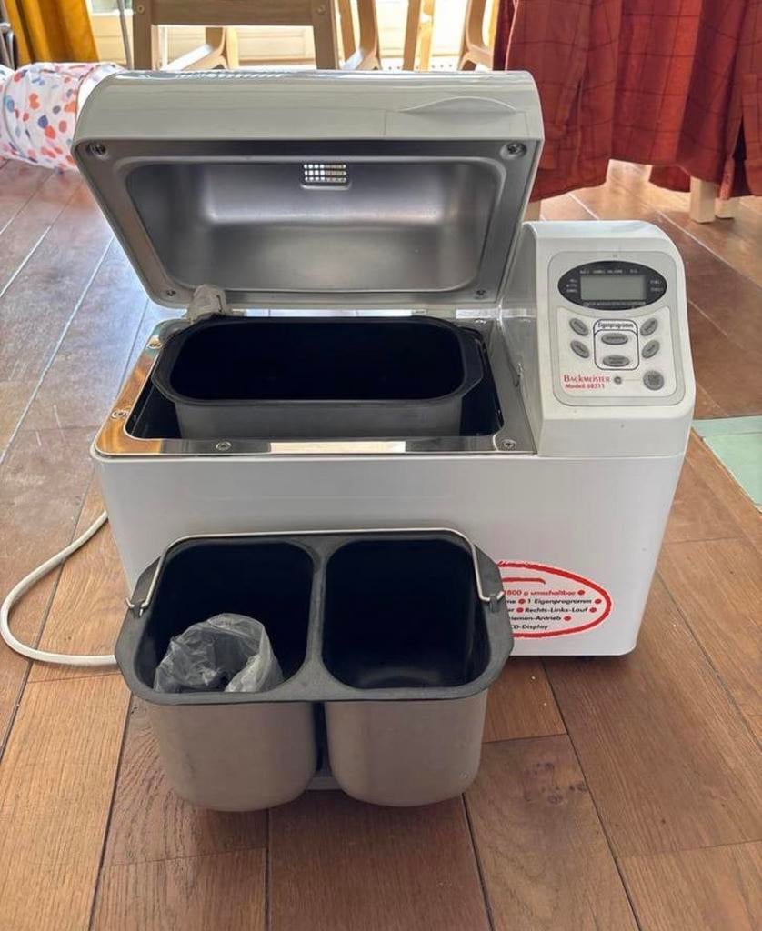 Unold Backmeister 68511 Broodbakmachine - Zo goed als nieuw, 800 tot 1200 gram deeg, Zo goed als nieuw, Kijkvenster, Ophalen