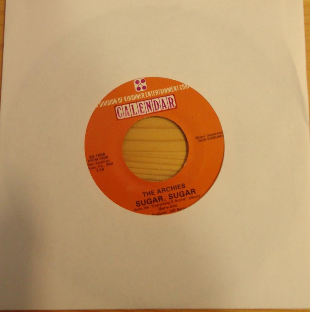 The Archies > Sugar Sugar, Gebruikt, 7 inch, Single, Ophalen of Verzenden
