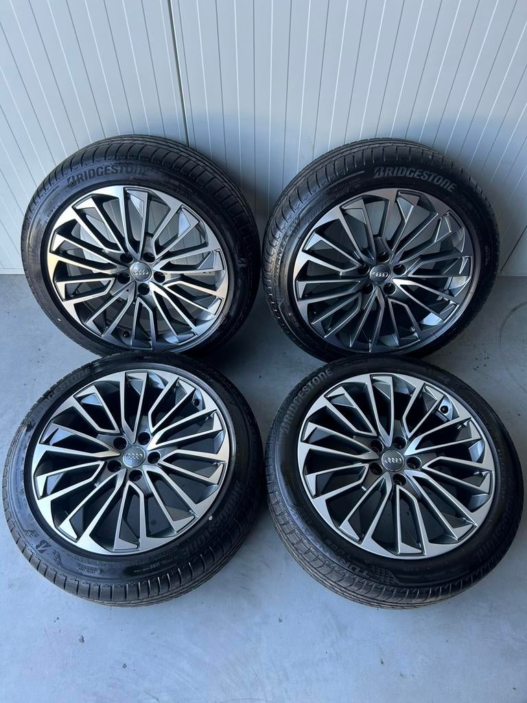 Originele Audi A6 C8 S-Line 5x112 19 Inch Zomer, 19 inch, 245 mm, Banden en Velgen, Ophalen of Verzenden