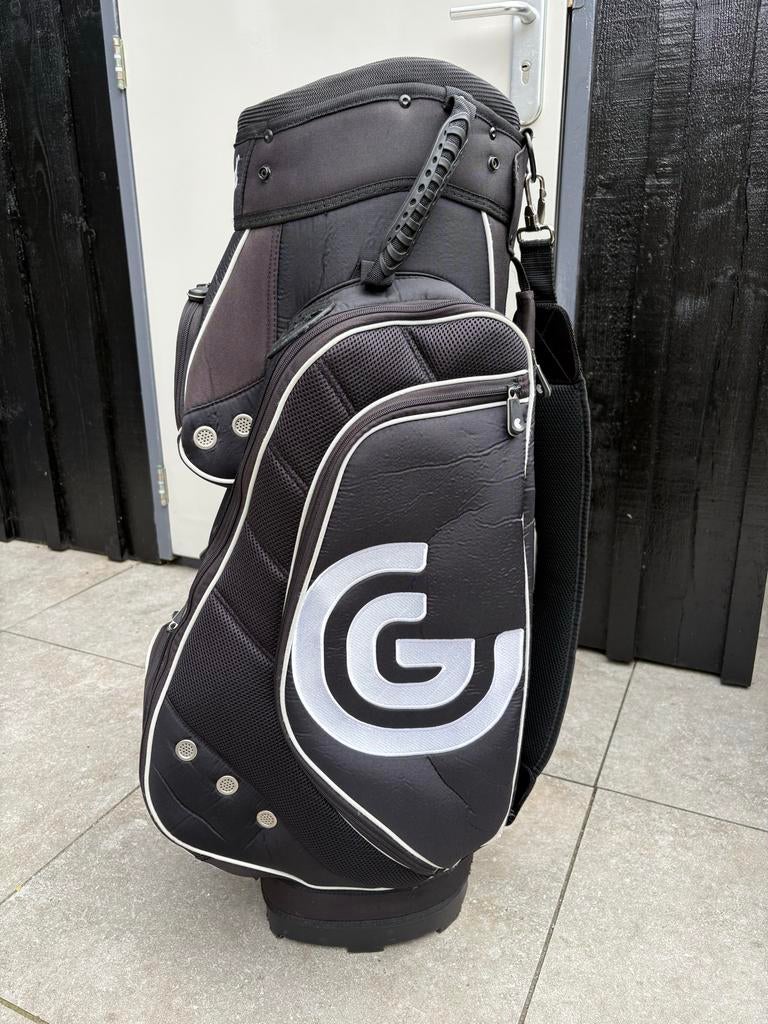 Cleveland Golftas- Zwart/Wit, Sport en Fitness, Golf, Ophalen, Zo goed als nieuw, Tas, Cleveland