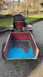 Orginele mammoet skelter met kar en extra zitje, Ophalen, Gebruikt, Mammoet