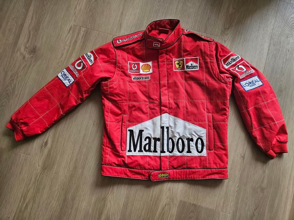 F1 Marlboro Ferrari OMP Formula 1 team jacket, Ophalen of Verzenden, Gedragen, Ferrari
