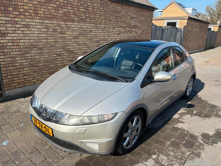 Honda Civic 1.8 I 5DR 2006 Beige (incl. Btw), Auto's, Honda, Particulier, Civic, Benzine, B, Hatchback, Handgeschakeld, Origineel Nederlands