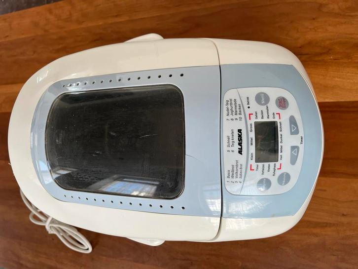 Alaska broodbakmachine, Witgoed en Apparatuur, Broodbakmachines, Nieuw, Met timer, Kijkvenster, Ophalen