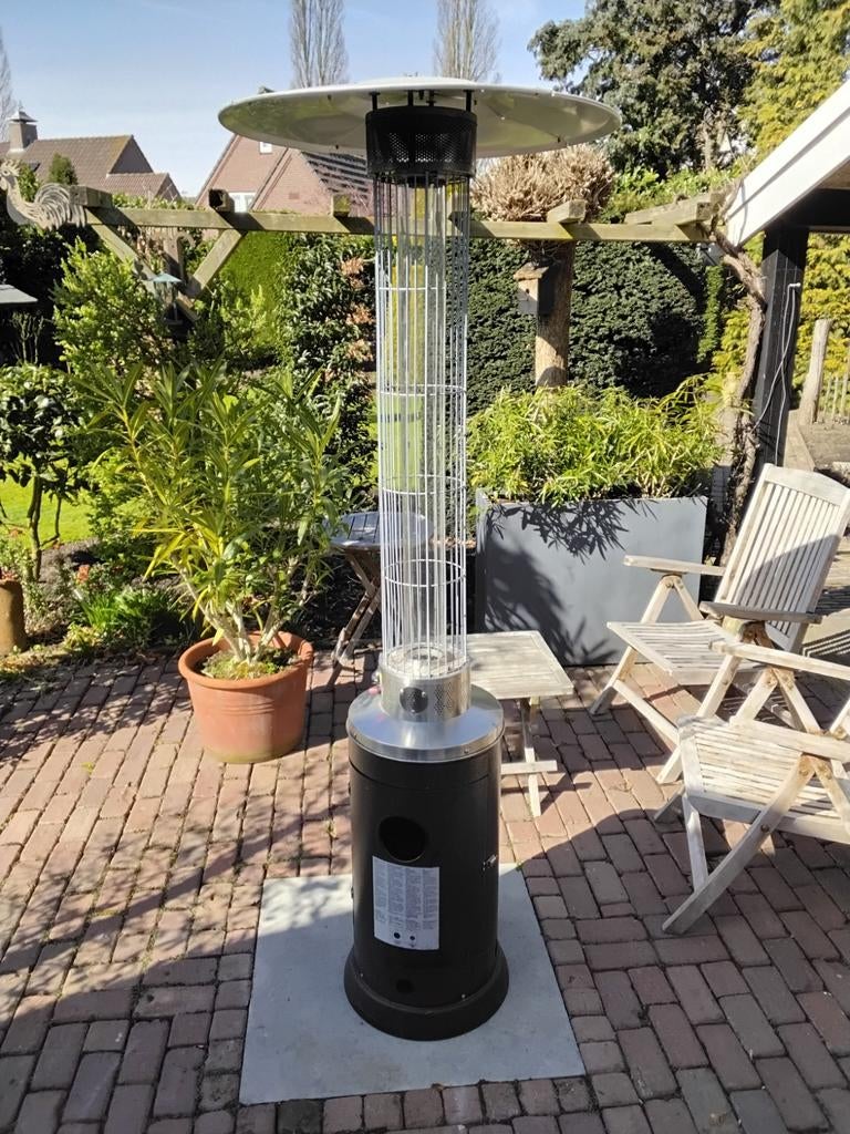 Paalkap piramide, voor buis 40 x 40mm, geslepen, RVS 304
