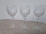 3 kristallen (witte) wijn glazen, Ophalen of Verzenden