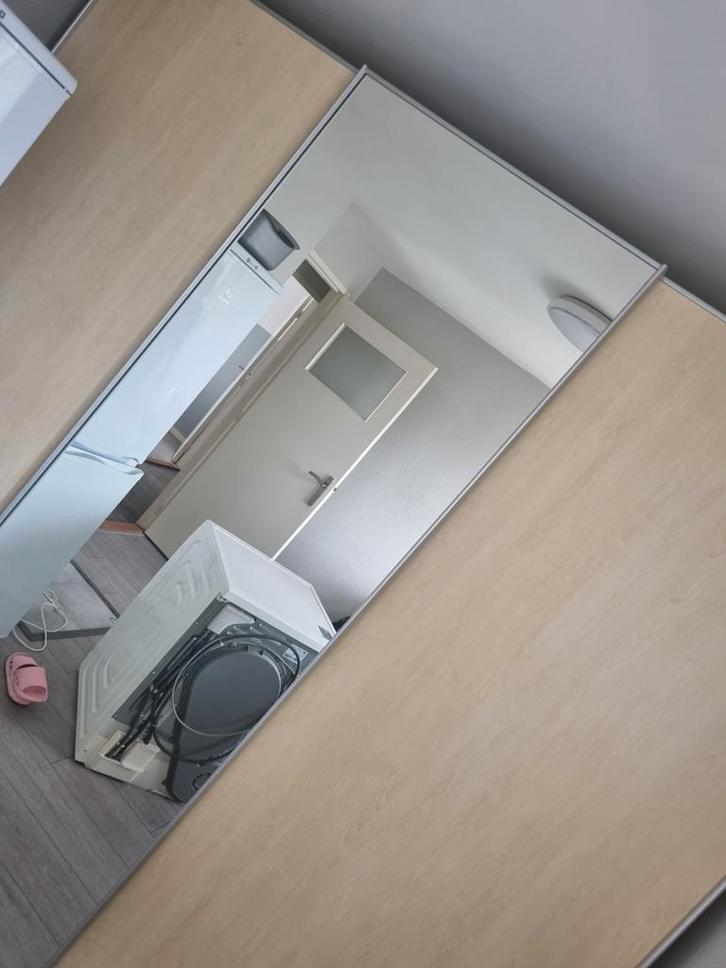 Schuifdeurkast op rail - 2.20m H x 2.60m B x 60cm D, Huis en Inrichting, Kasten | Kledingkasten, Gebruikt, 200 cm of meer, 200 cm of meer