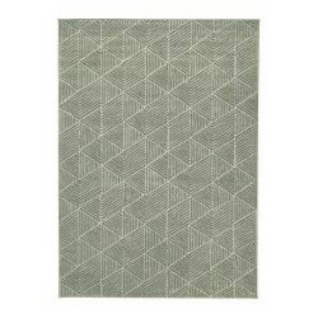 Groen "Stenlille" vloerkleed van Ikea 160x230, Ophalen, Gebruikt, 150 tot 200 cm, 200 cm of meer