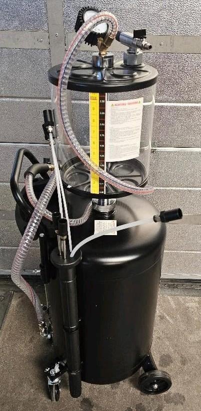 HBM 70 Liter Olie opvangsysteem, Olie Afzuiger, Olie Remover, Ophalen of Verzenden, Zo goed als nieuw