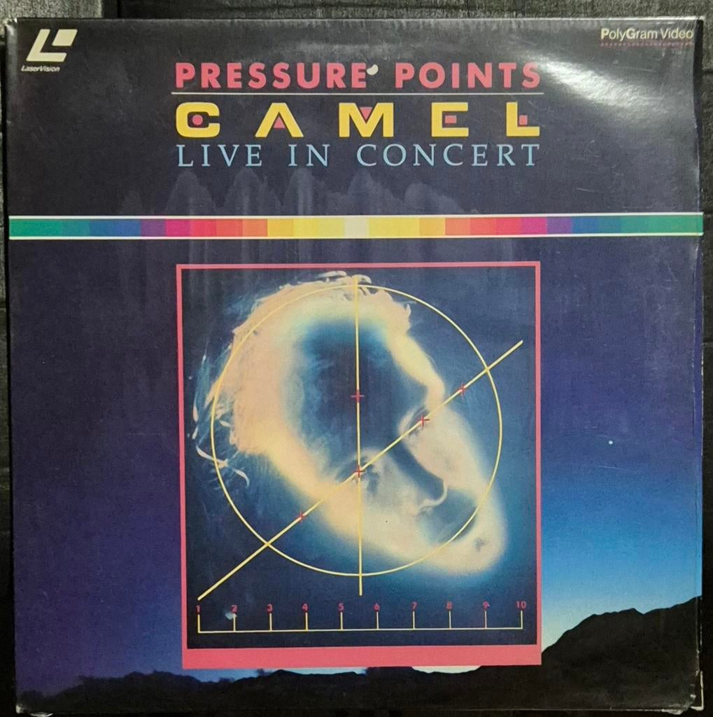 Camel - Pressure Points *Laserdisc*, Alle leeftijden, Ophalen of Verzenden, Zo goed als nieuw, Muziek en Concerten