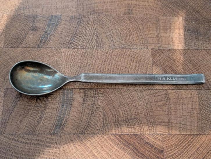 Vintage KLM Lepeltje - 40 Jaar jubileum KLM, Verzamelen, KLM Huisjes, Ophalen of Verzenden