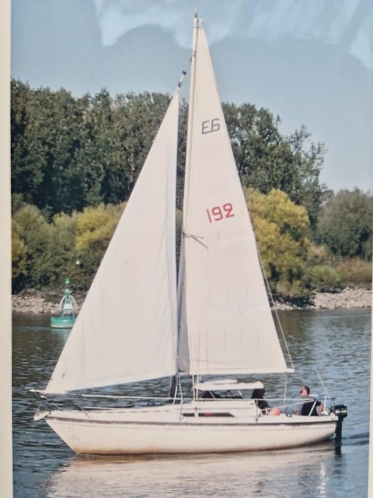 kajuitzeilboot, Watersport en Boten, Kajuitzeilboten en Zeiljachten, Ophalen, Gebruikt, Tourjacht of Cruiser, 6 tot 9 meter