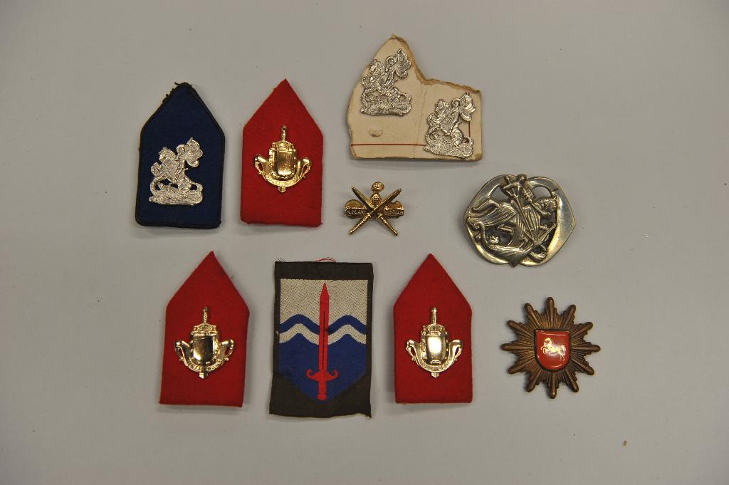 Epauletten, Verzenden, Landmacht, Nederland, Embleem of Badge