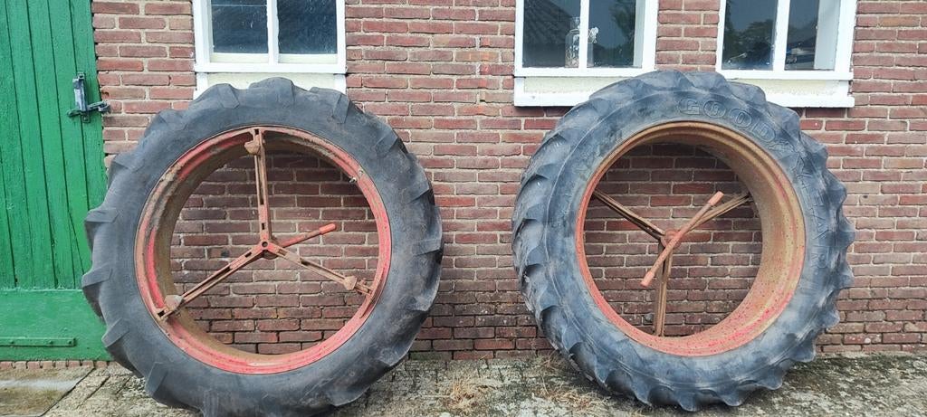 Tractorbanden voor dubbellucht, Ophalen