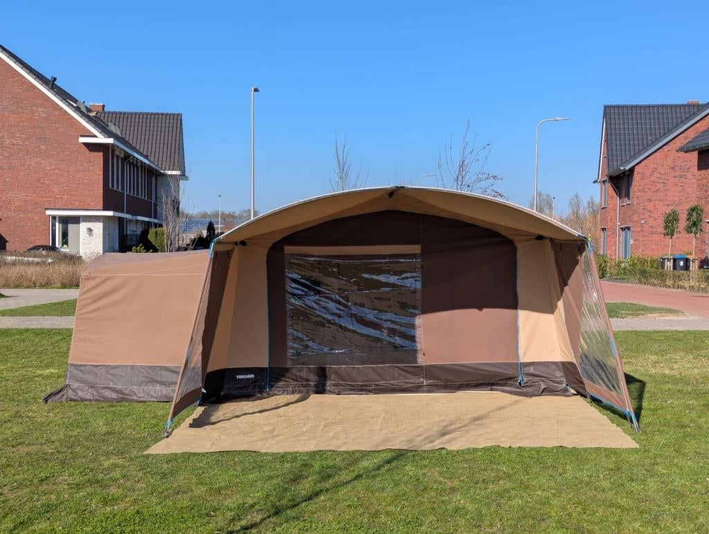 Zeer nette Trigano Galleon Gl met Annex, zonder annex €5500, Caravans en Kamperen, Vouwwagens, Ophalen of Verzenden