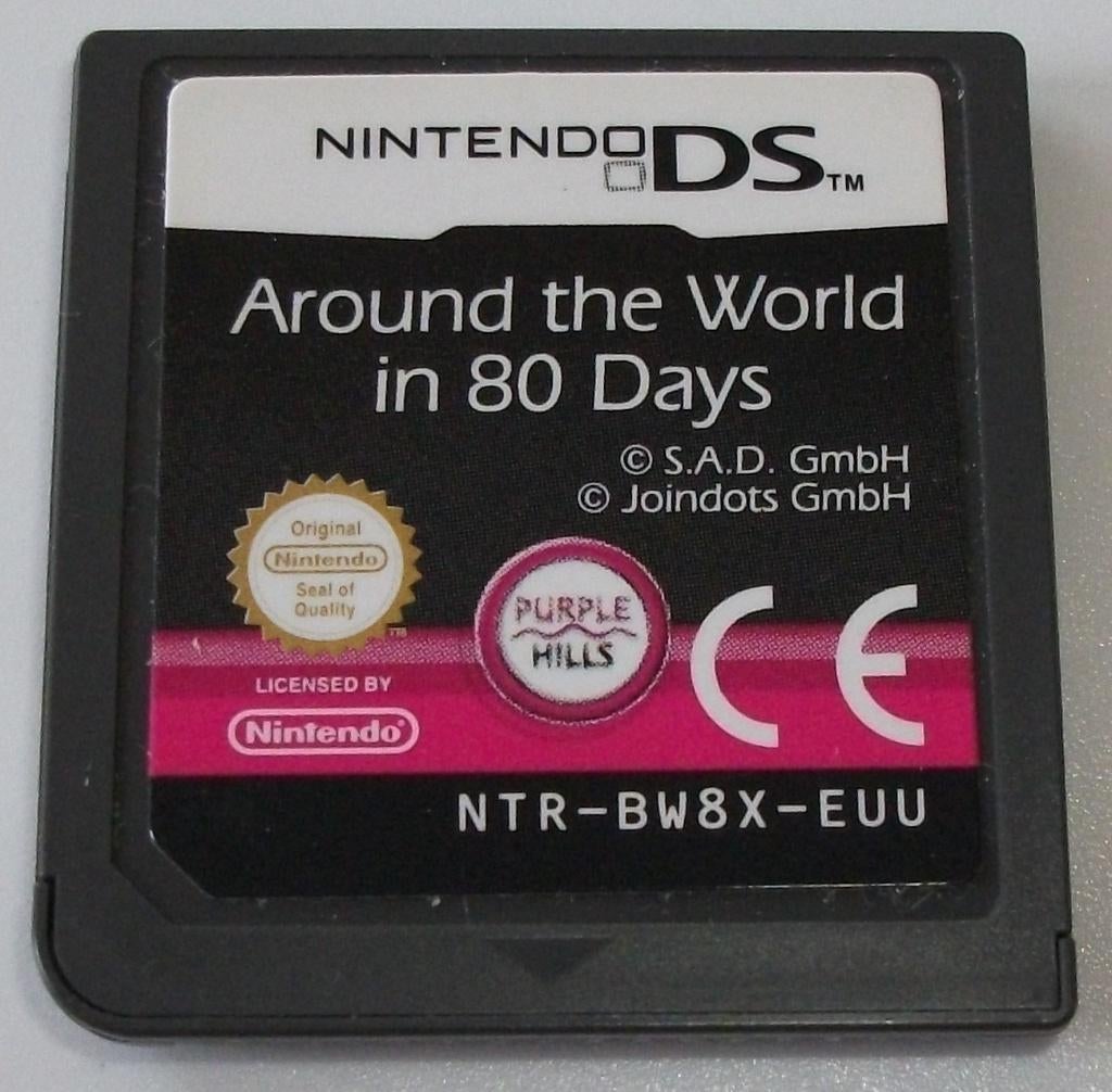 DS Game *** AROUND THE WORLD IN 80 DAYS *** Casual Classics, Spelcomputers en Games, Games | Nintendo DS, Puzzel en Educatief