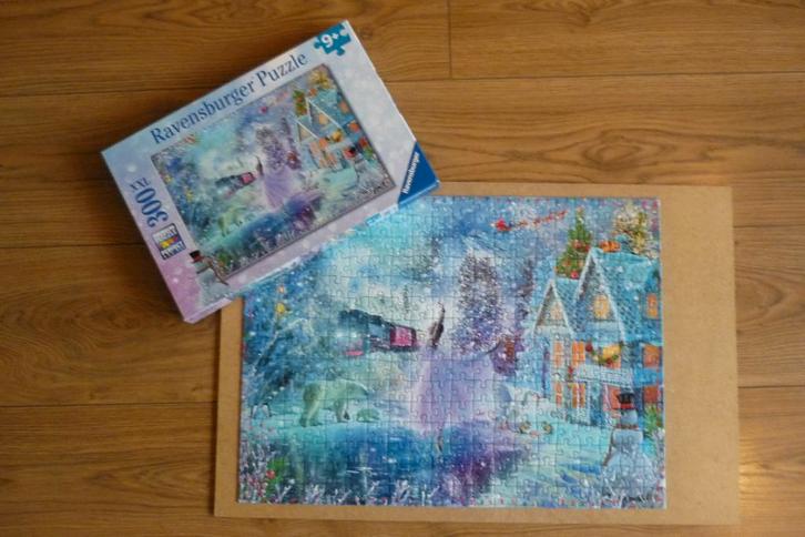 Ravensburger '' WINTER WONDERLAND '' 300 XXL, Hobby en Vrije tijd, Denksport en Puzzels, Gebruikt, Legpuzzel, 500 t/m 1500 stukjes