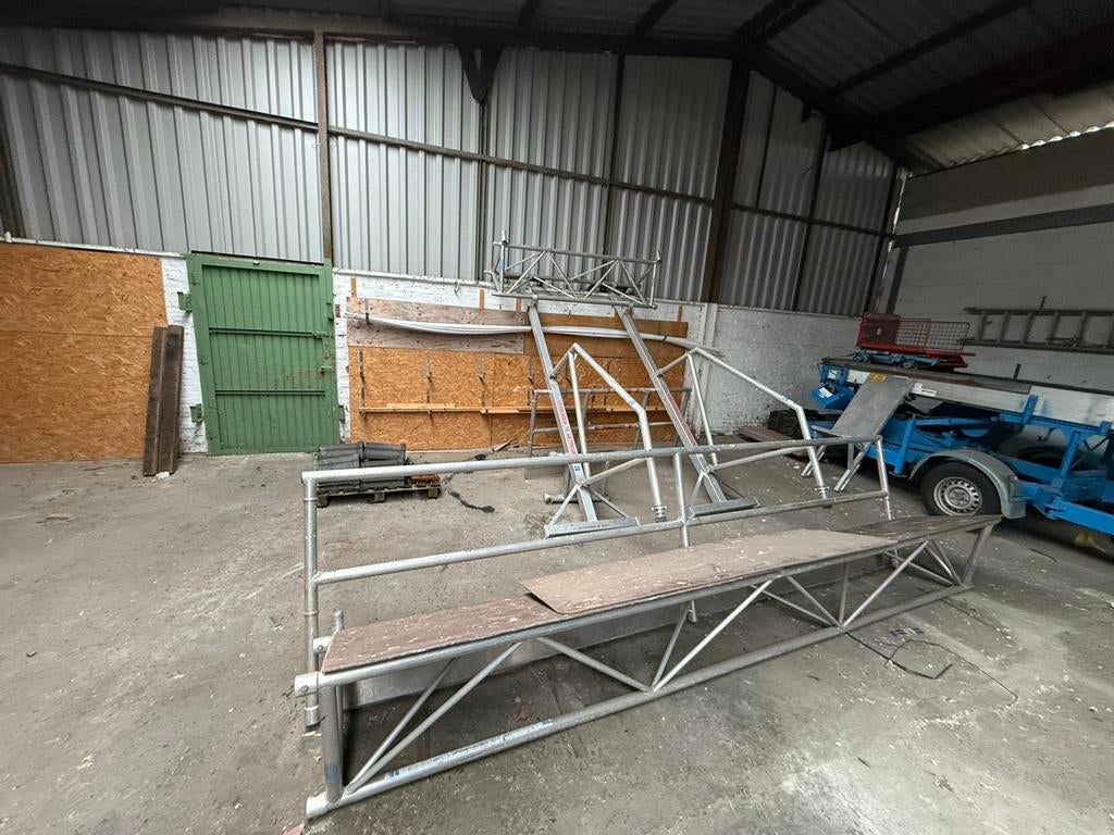 Modulaire brug te koop, Doe-het-zelf en Verbouw, Steigers, Gebruikt, Ophalen