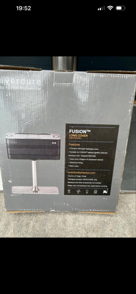 Everdure Fusion houtskool barbecue, Tuin en Terras, Houtskoolbarbecues, Ophalen of Verzenden, Nieuw