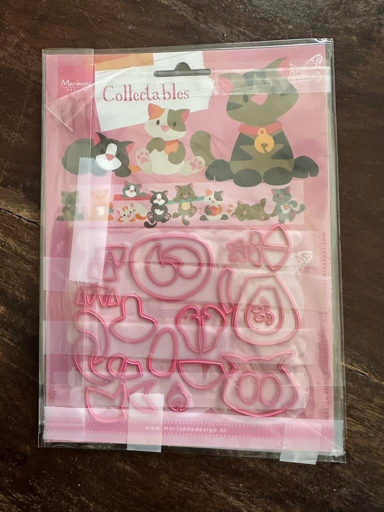 Marianne Design Collectables snijmal Kat, Ophalen of Verzenden, Zo goed als nieuw, Frame of Mal