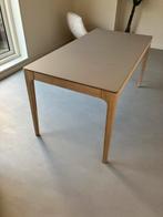 Sav & Okse Rikke eettafel eiken en fenix blad 160x80 CM, Ophalen, Eikenhout, 50 tot 100 cm, Zo goed als nieuw