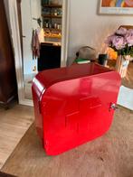 Vintage IKEA Gunnern metalen kastje rood, Ophalen, Gebruikt