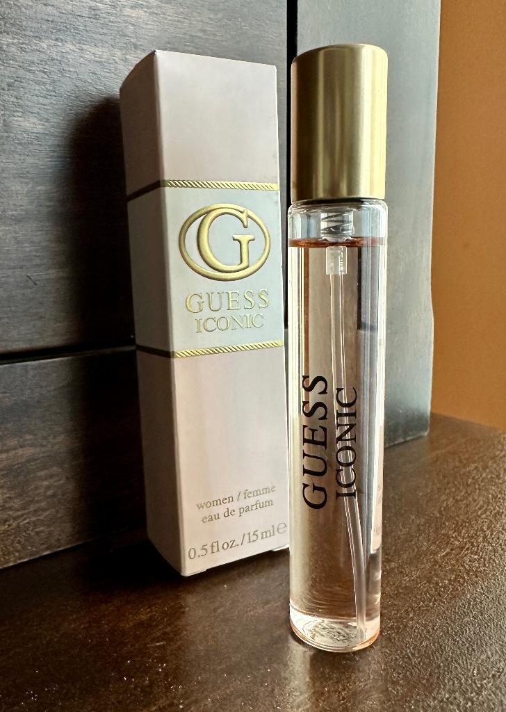Parfum: Guess Iconic edp reisverstuiver 15 ml met doosje, Verzenden, Zo goed als nieuw
