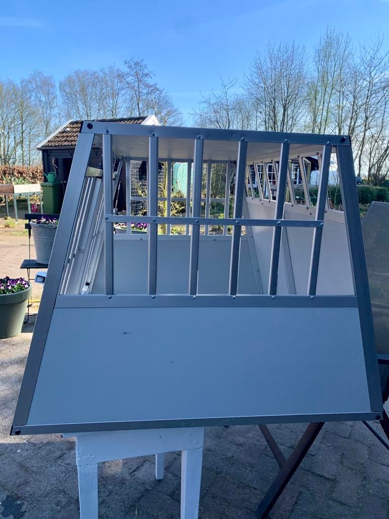 Hondenbench auto kennel, Ophalen of Verzenden, Gebruikt