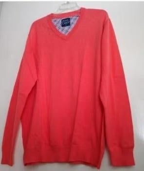 nog Nieuw Trui van JOHN CABOT Roze ORANJE XL, Verzenden, Oranje, John Cabot, Maat 56/58 (XL)
