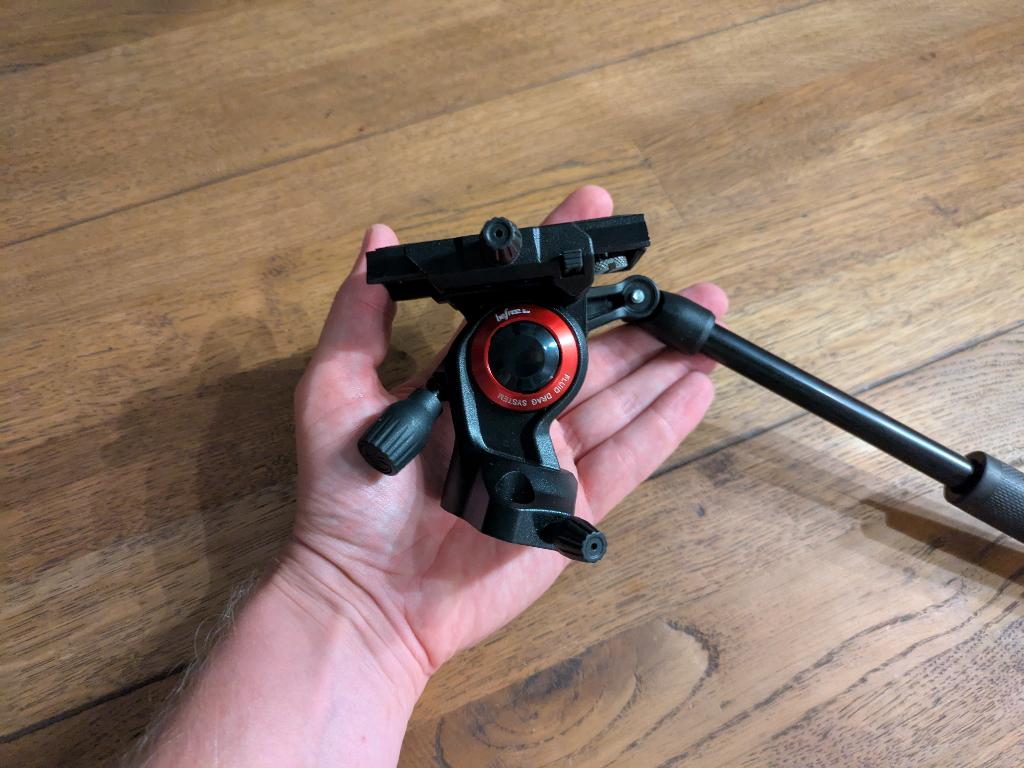 Manfrotto MVH400AH befree statiefkop, Ophalen of Verzenden, Minder dan 150 cm, Driepoot