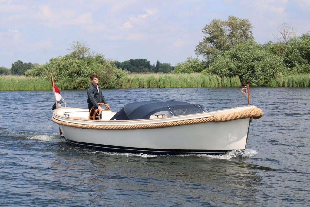 Jan Van Gent 8.20 OK Sloep (bj 2001), Watersport en Boten, Motorboten en Motorjachten, Gebruikt, Overige brandstoffen, 6 tot 9 meter