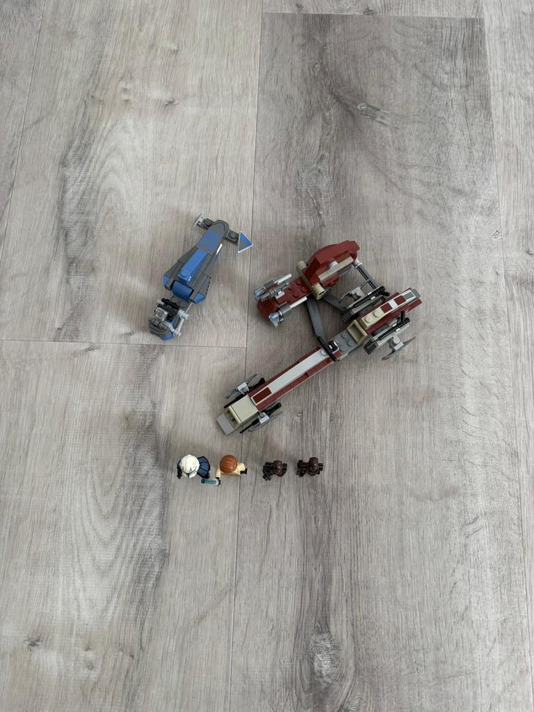 LEGO Star Wars 75012 - BARC Speeder with Sidecar, Ophalen of Verzenden, Zo goed als nieuw, Complete set, Lego